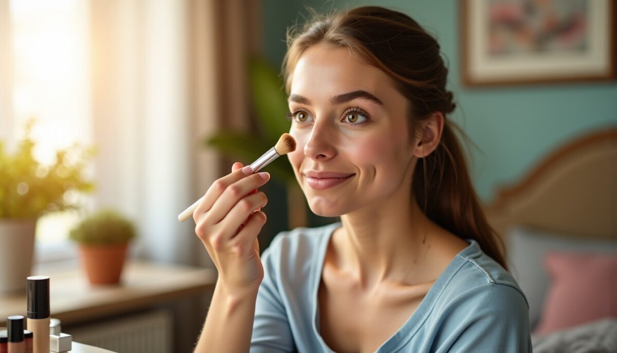 Astuces de maquillage pour camoufler un bouton rouge sur le nez