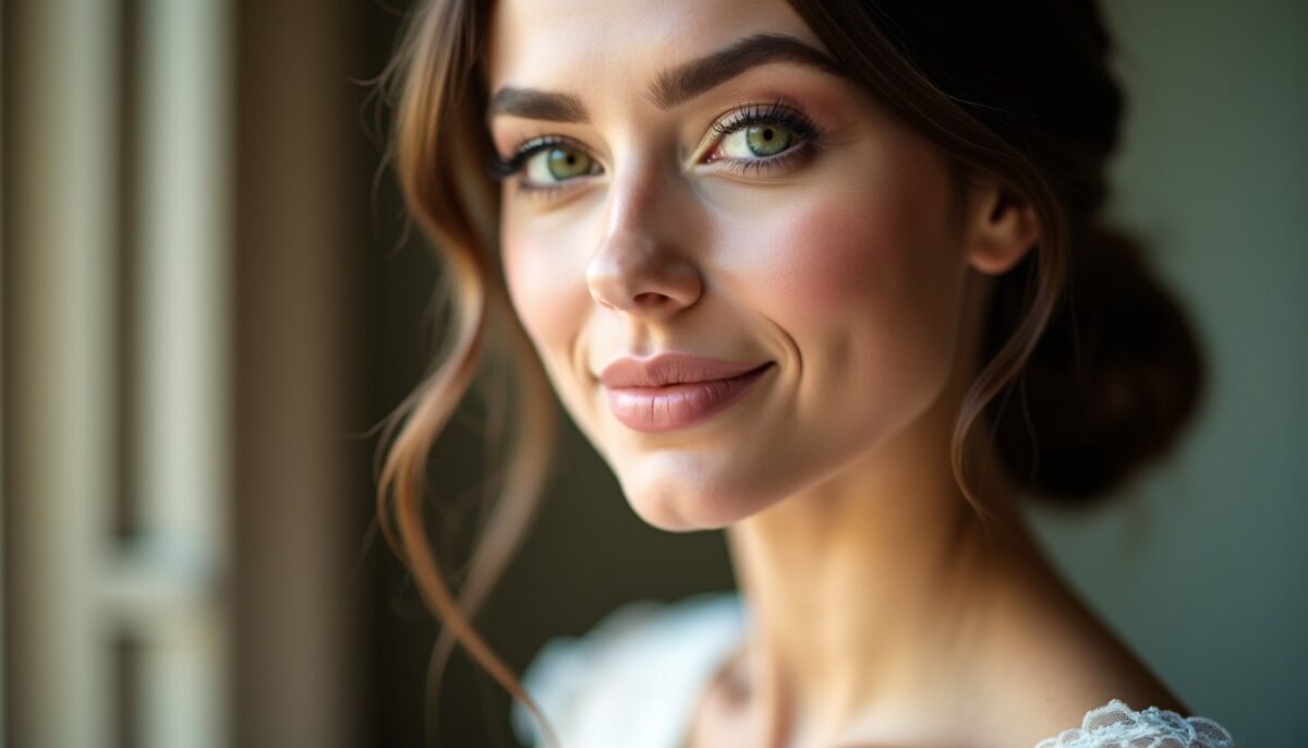 Maquillage pour mariée aux yeux verts : 6 styles tendance et sources d&rsquo;inspiration