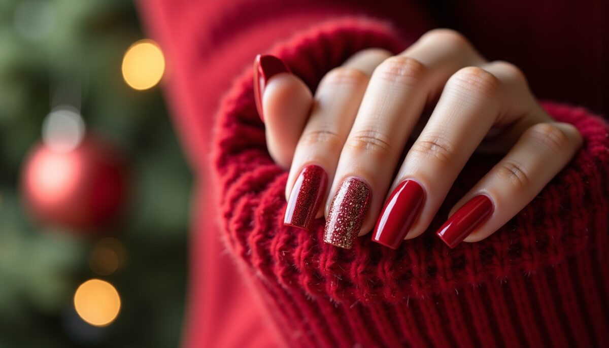 Noël 2024 : 15 inspirations manucure festives pour sublimer vos ongles